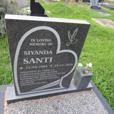 SANTI Siyanda 2006-2018