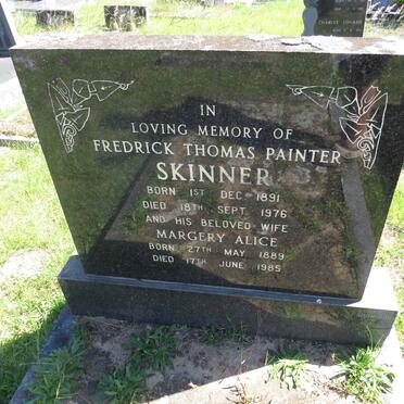 SKINNER Fredrick Thomas Painter 1891-1976 &amp; Margery Alice 1889-1985