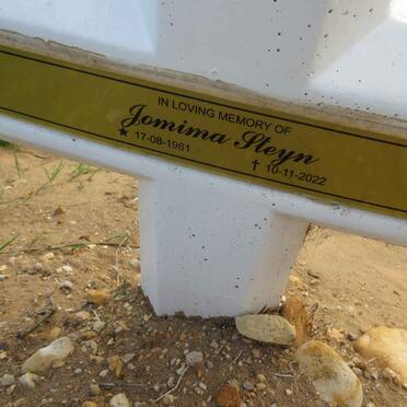 STEYN Jomima 1961-2022