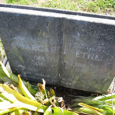 STANDER Margaret Ethel 1901-1992