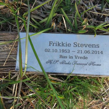 STEVENS Frikkie 1953-2014