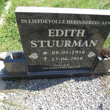 STUURMAN Edith 1956-2016
