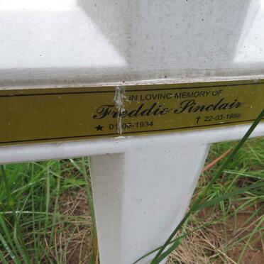 SINCLAIR Freddie 1934-1988