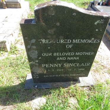 SINCLAIR Penny 1919-2006