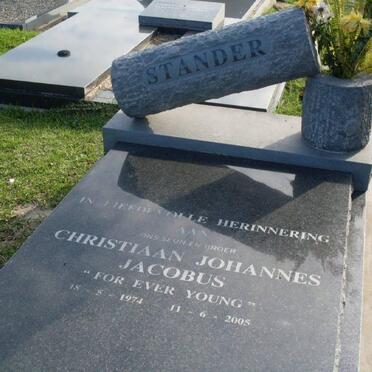 STANDER Christiaan Johannes Jacobus 1974-2005