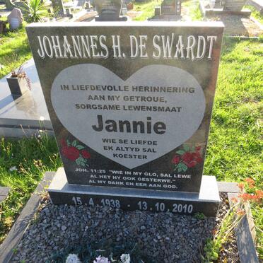 SWARDT Johannes H., de 1938-2010
