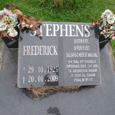 STEPHENS Frederick 1925-2009