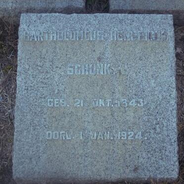 SCHONKEN Bartholomeus Hendricus 1843-1924