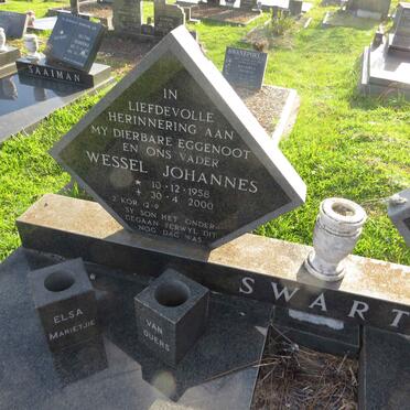 SWART Wessel Johannes 1958-2000 