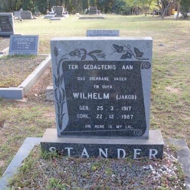 STANDER Wilhelm 1917-1987