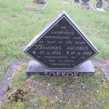 SOEKOE Johannes Jacobus 1926-1988