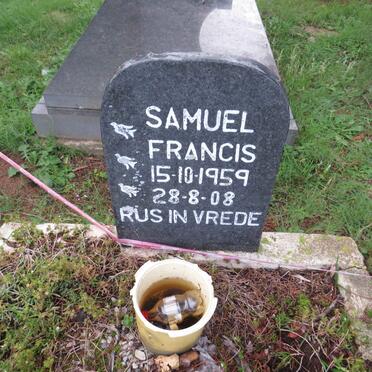 SAMUEL Francis 1959-2008