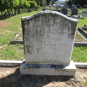 STENT Hildur Alieda nee THESEN 1905-1971