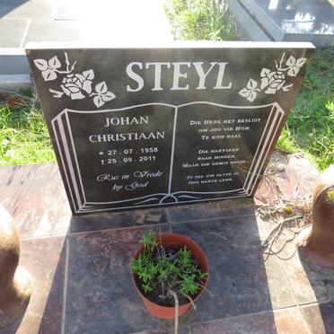 STEYL Johan Christiaan 1958-2011
