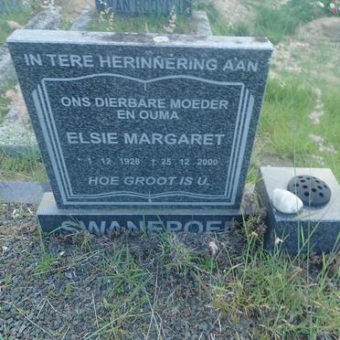 SWANEPOEL Elsie Margaret 1928-2000