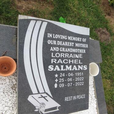 SALMANS Lorraine Rachel 1951-2022