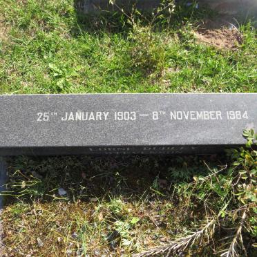 STEVENSON Lorne Dudley 1903-1984