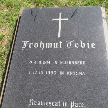 TEBJE Frohmut 1914-1986