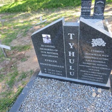TYHULU Evelyn Nomthandato 1927-2016 