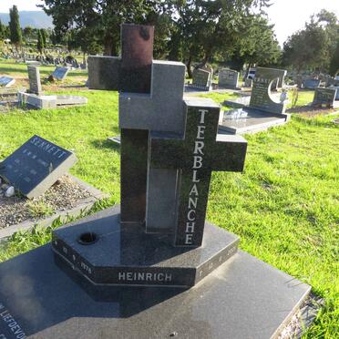 TERBLANCHE Heinrich 1978-2001