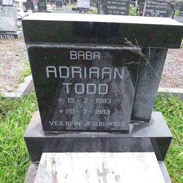 TODD Adriaan 1983-1983