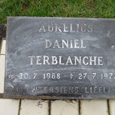 TERBLANCHE Aurelius Daniel 1968-1973