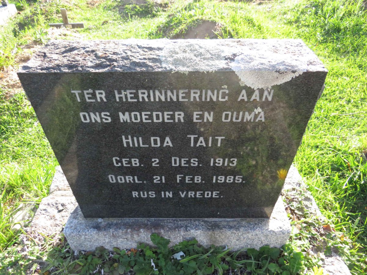 TAIT Hilda 1913-1985