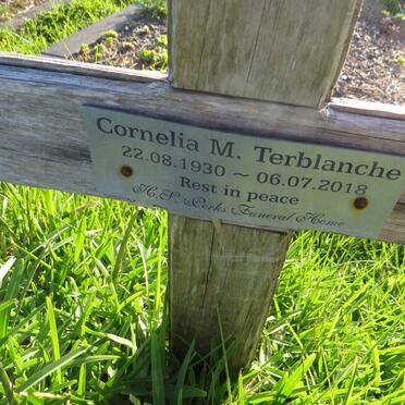 TERBLANCHE Cornelia M. 1930-2018