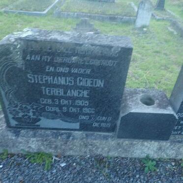 TERBLANCHE Stephanus Gideon 1905-1966 :: JONKER Edith voorheen TERBLANCHE nee BARNARD 1913-1993 _2