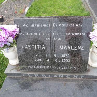 TERBLANCHE Laetitia Marlene 1976-2003