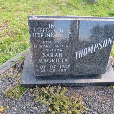 THOMPSON Sarah Magrieta 1908-1983