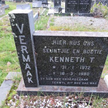 VERMAAK Kenneth T. 1972-1980