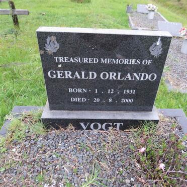 VOGT Gerald Orlando 1931-2000