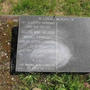 VILJOEN Michiel Francois 1928-1978