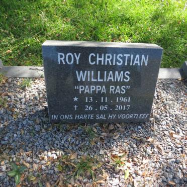 WILLIAMS Roy Christian 1961-2017