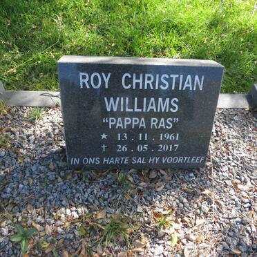 WILLIAMS Roy Christian 1961-2017
