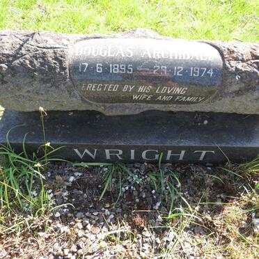 WRIGHT Douglas Archibald 1895-1974