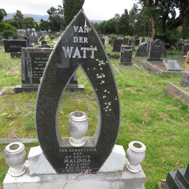 WATT Malinda, van der 1955-1974