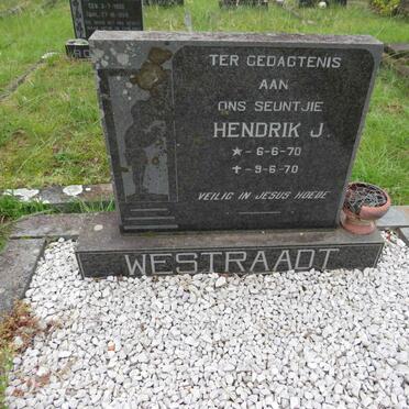 WESTRAADT Hendrik J. 1970-1970