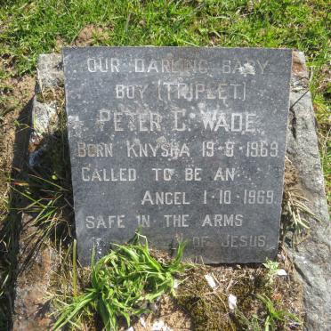 WADE Peter C. 1969-1969