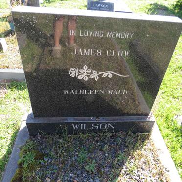WILSON James Clow :: WILSON Kathleen Maud