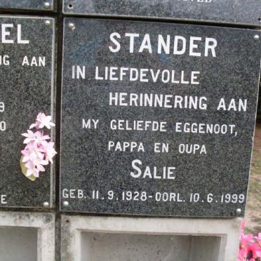 STANDER Salie 1928-1999