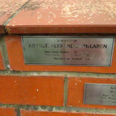 MCLAREN Arthur Alexander 1910-1991