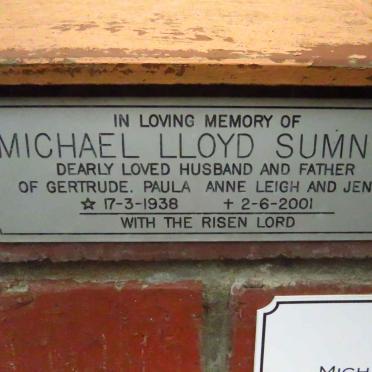 SUMNER Michael Lloyd 1938-2001
