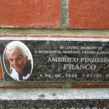 FRASCO Americo Pinheiro 1944-2019