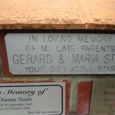 STAS Gerard &amp; Maria