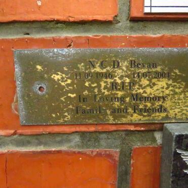 BEVAN N.C.D. 1946-2004