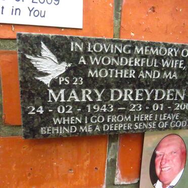 DREYDEN Mary 1943-2008