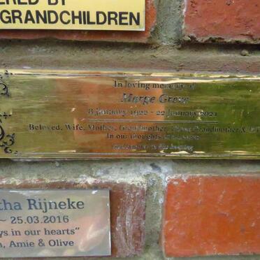 GREVE Marge 1922-2021