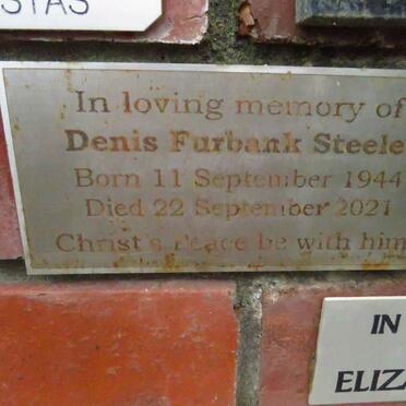 STEELE Denis Furbank 1944-2021